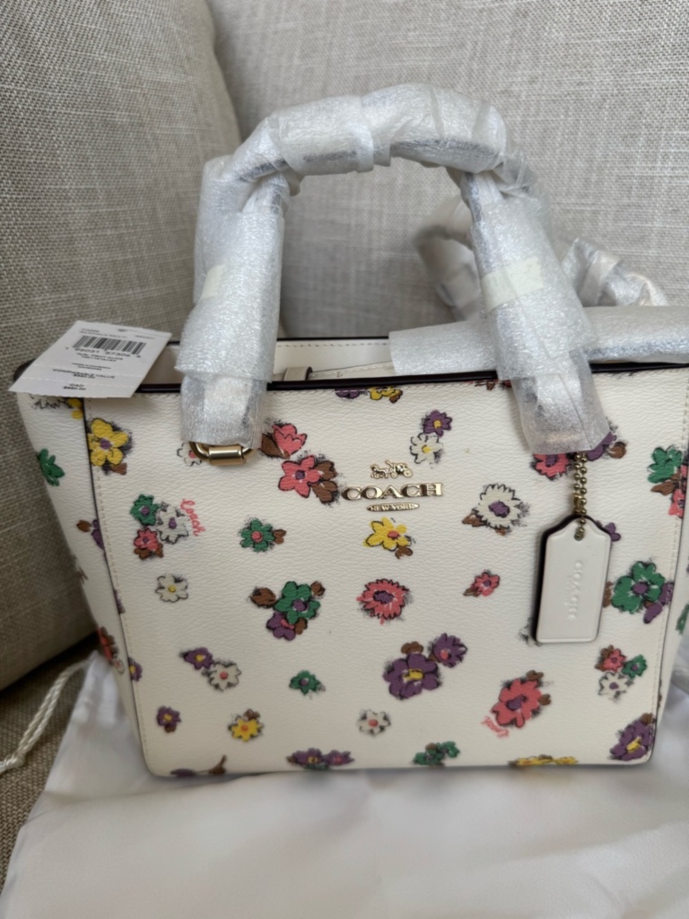 Coach Floral Alice tote bag NWT - Picture 12 of 14